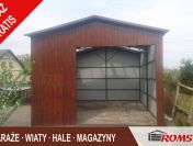 Wysoki Garaż Drewnopodobny 5x7 - Magazyn , Hala - Romstal