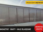 Garaż Blaszany / Wiata Blaszana / Hala / Magazyn / Blaszak - GrzywStal
