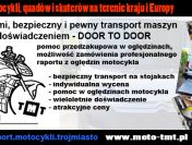 Transport przewóz motocykli i quadów – Trójmiasto, Gdańsk, cała Polska, Europa