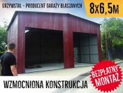GrzywStal - Garaż Blaszany 8x6,5- Wiata, Hala, Magazyn