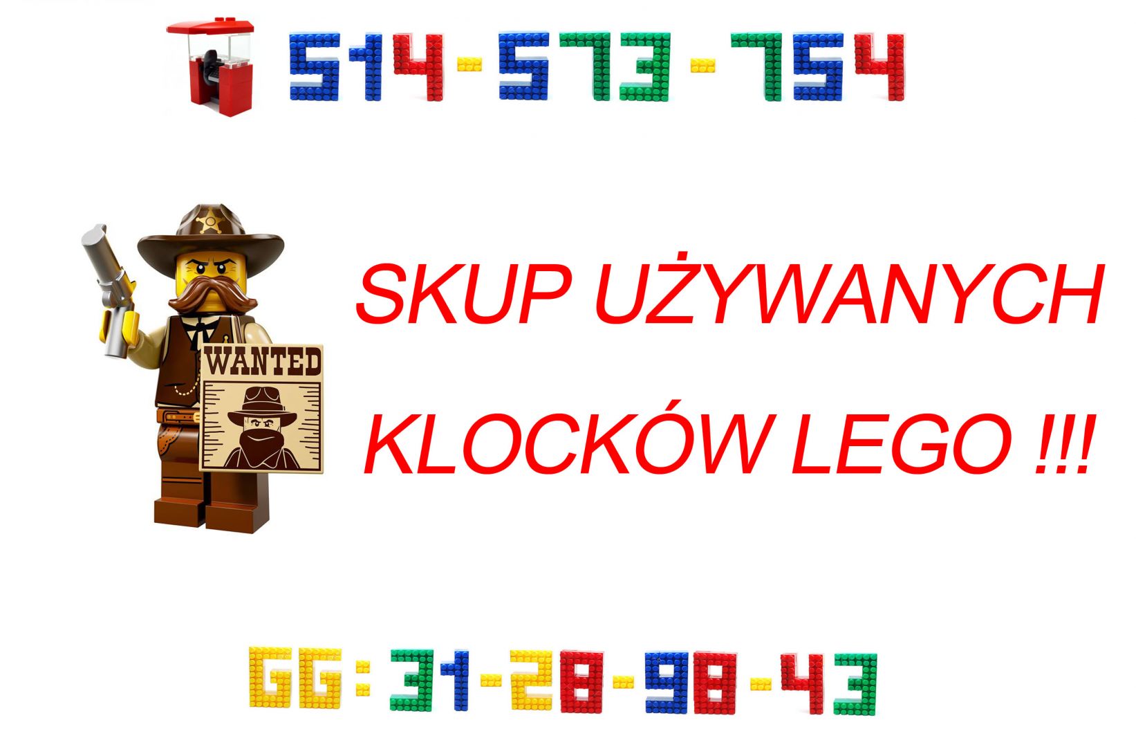 Skup LEGO na wagę w cenie 30-35 zł za KG!!! ZAPRASZAM!!! Gdynia - Zdjęcie 1
