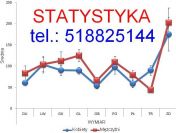 STATYSTYKA, analizy statystyczne, analizy danych, wpisywanie ankiet