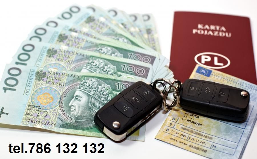 POŻYCZKI POD ZASTAW SAMOCHODÓW  786-132-132  bez bik gdynia - Zdjęcie 1