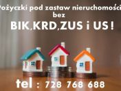 Pożyczki prywatne pod zastaw nieruchomości - bez BIK, KRD, ZUS i US!