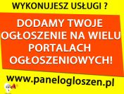 Dodawanie ogłoszeń. Dodamy ogłoszenie za Ciebie