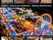 NIEMCY - praca na wesołych miasteczkach - dla pani , pana i pary - pilne