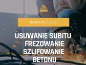 Usuwanie subitu kleju po kafelkach frezowanie pod ogrzewanie podłogowe