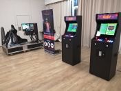 Automaty retro Arcade, Symulatory Rajdowe, Gogle VR - Wynajem na eventy