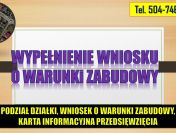 Podział działki, uzyskanie decyzji środowiskowej i warunków zabudow