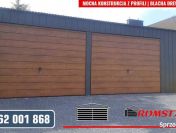 Garaż Blaszany Jednospadowy 8x6m - GRAFIT - HALA - Romstal