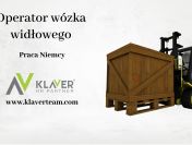 Praca w Niemczech - Operator/Kierowca Wózka Widłowego