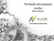 Technik utrzymania ruchu / Ślusarz maszynowy -Niemcy