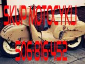 Kupię stare, zabytkowe motocykle: OSA, WSK, WFM, JAWA, MOTORYNKA! Całą kolekcję!