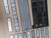 Tabliczki znamionowe do tokarki TUD50