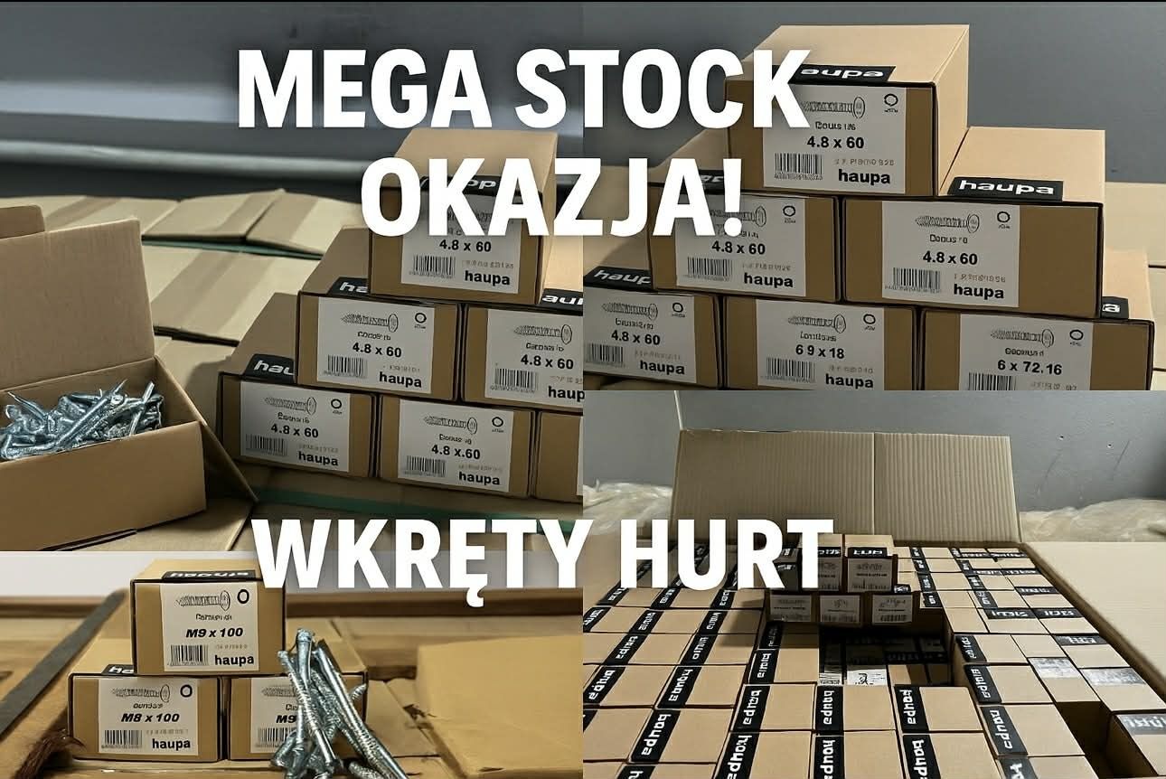 WKRĘTY STOCK HURT Tarnów - Zdjęcie 1