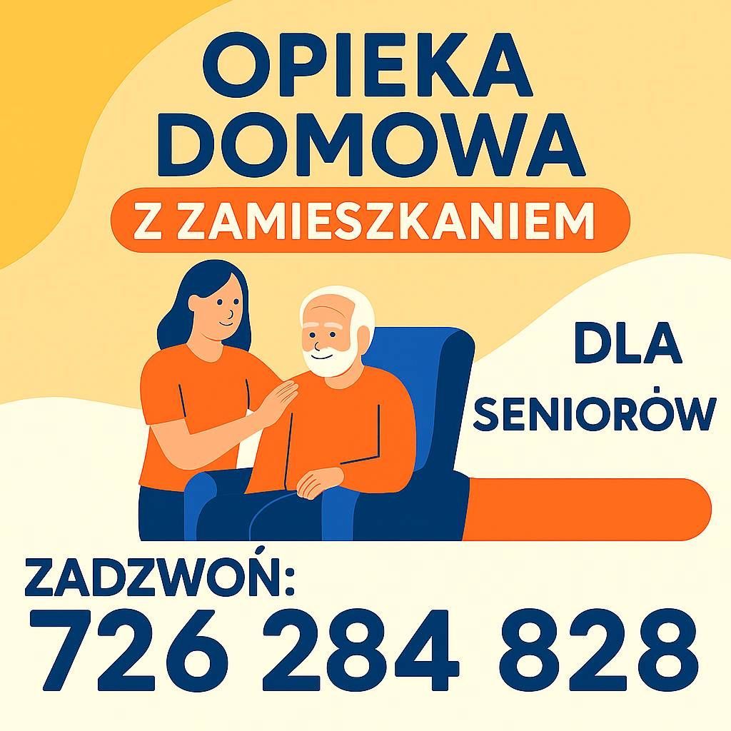 Opieka seniora z zamieszkaniem, całodobowo Gdynia Zamów opiekę  - Zdjęcie 1