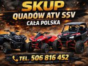 SKUP QUADÓW QUAD QUADY ATV BUGGY SSV -CAŁA POLSKA 24H/7