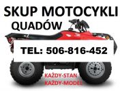 SKUP QUADÓW QUAD QUADY ATV BUGGY SSV -CAŁA POLSKA 24H/7