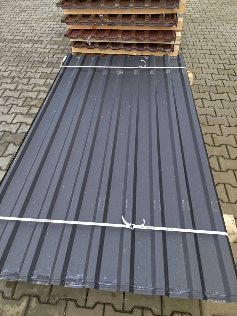 Blacha T-13/T-18 grafit. Paczki po 50 arkuszy. Sokołów Małopolski - Zdjęcie 1