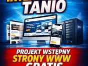 Strony WWW TANIO + projekt wstępny za darmo