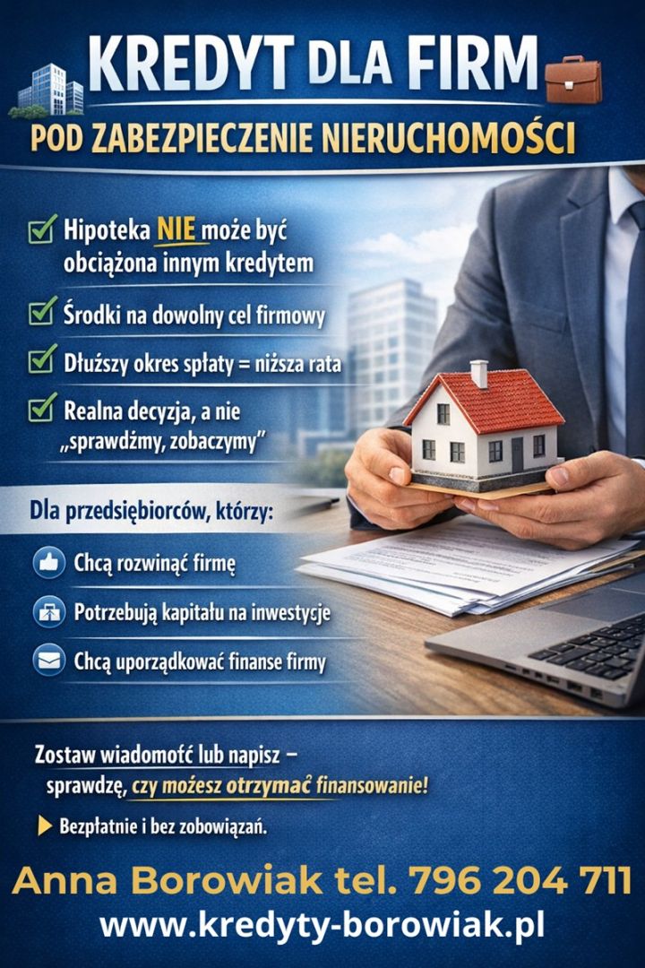 Masz firmę i wolną nieruchomość? Zamień ją na kapitał dla swojego biznesu! Gdynia - Zdjęcie 1