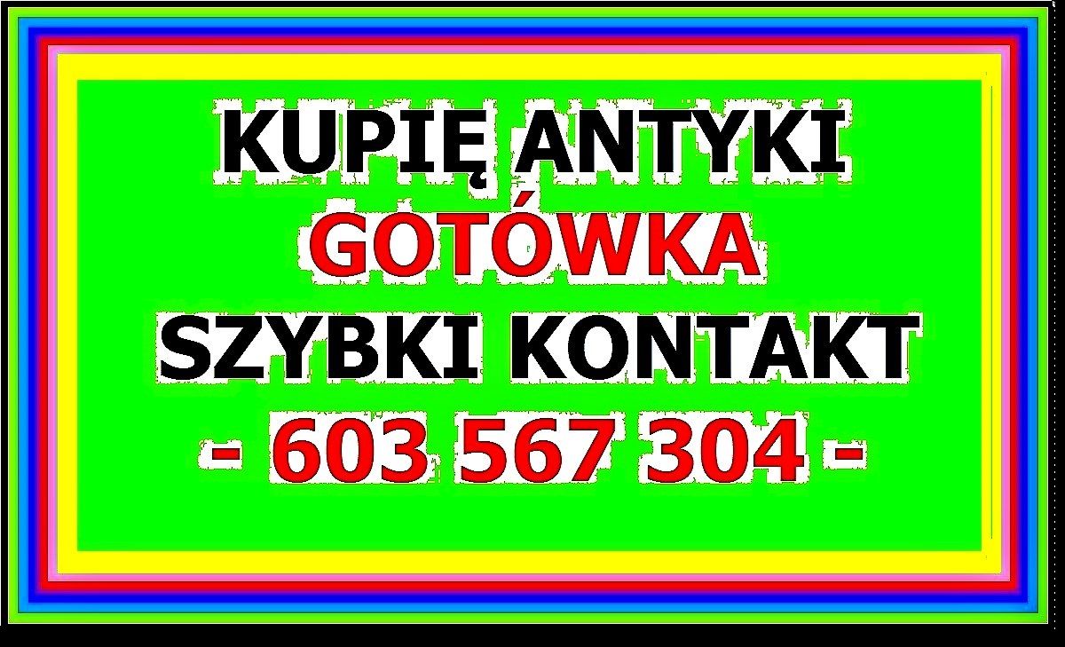 KUPIĘ ANTYKI i STAROCIE oraz KOLEKCJE i DZIEŁA SZTUKI - Gotówka + Dojazd ! Gdynia - Zdjęcie 1