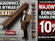 BONUS HANDLOWY 10 procent - tylko w maju na BELKI NA WYMIAR