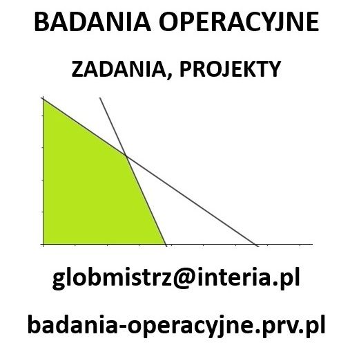 BADANIA OPERACYJNE – ZADANIA ONLINE Gdynia - Zdjęcie 1