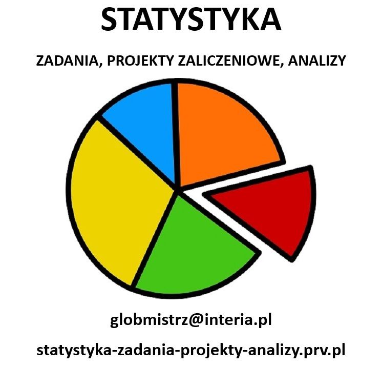 STATYSTYKA - ZADANIA, PROJEKTY ZALICZENIOWE, ANALIZY Gdynia - Zdjęcie 1