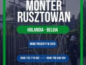 Monter Rusztowan / Foreman /  Pomocnik Holandia Belgia
