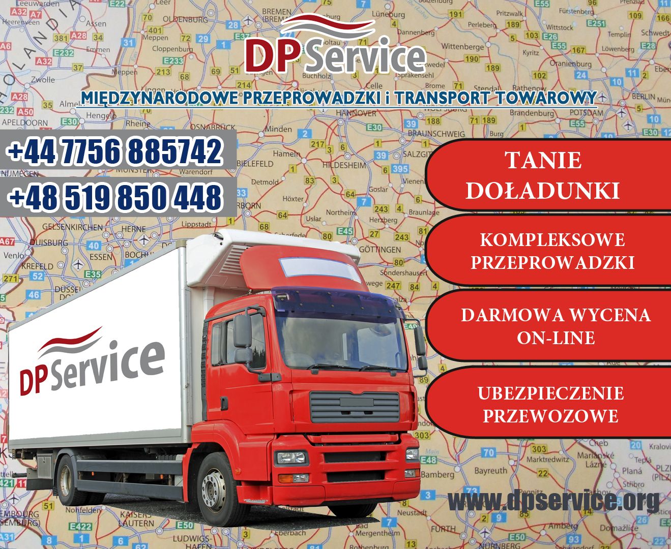 Przeprowadzki międzynarodowe z/do Polski, Anglii, Belgii, Holandii Gdynia - Zdjęcie 1