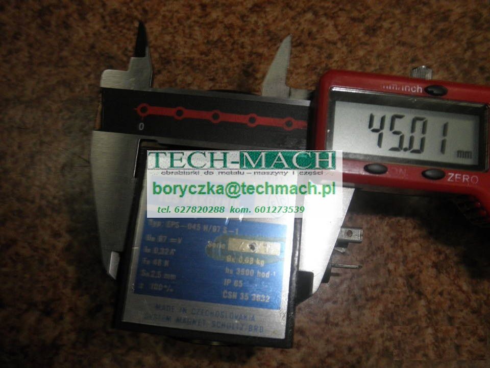Elektromagnes EPS-045-H/196 S-1, Cewka EPS045H tel. 601273539 Gdynia - Zdjęcie 1