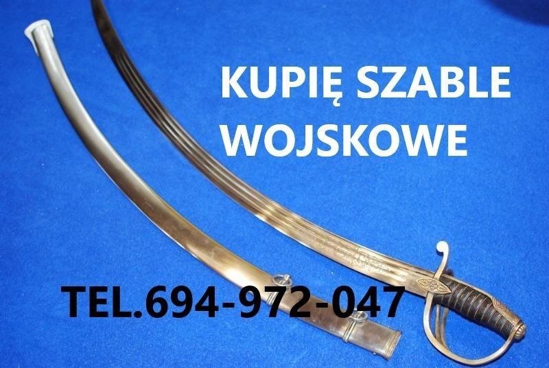 KUPIĘ WOJSKOWE SZABLE,BAGNETY,KORDZIKI,NOŻE,MILITARIA KONTAKT 694972047 Gdynia - Zdjęcie 1